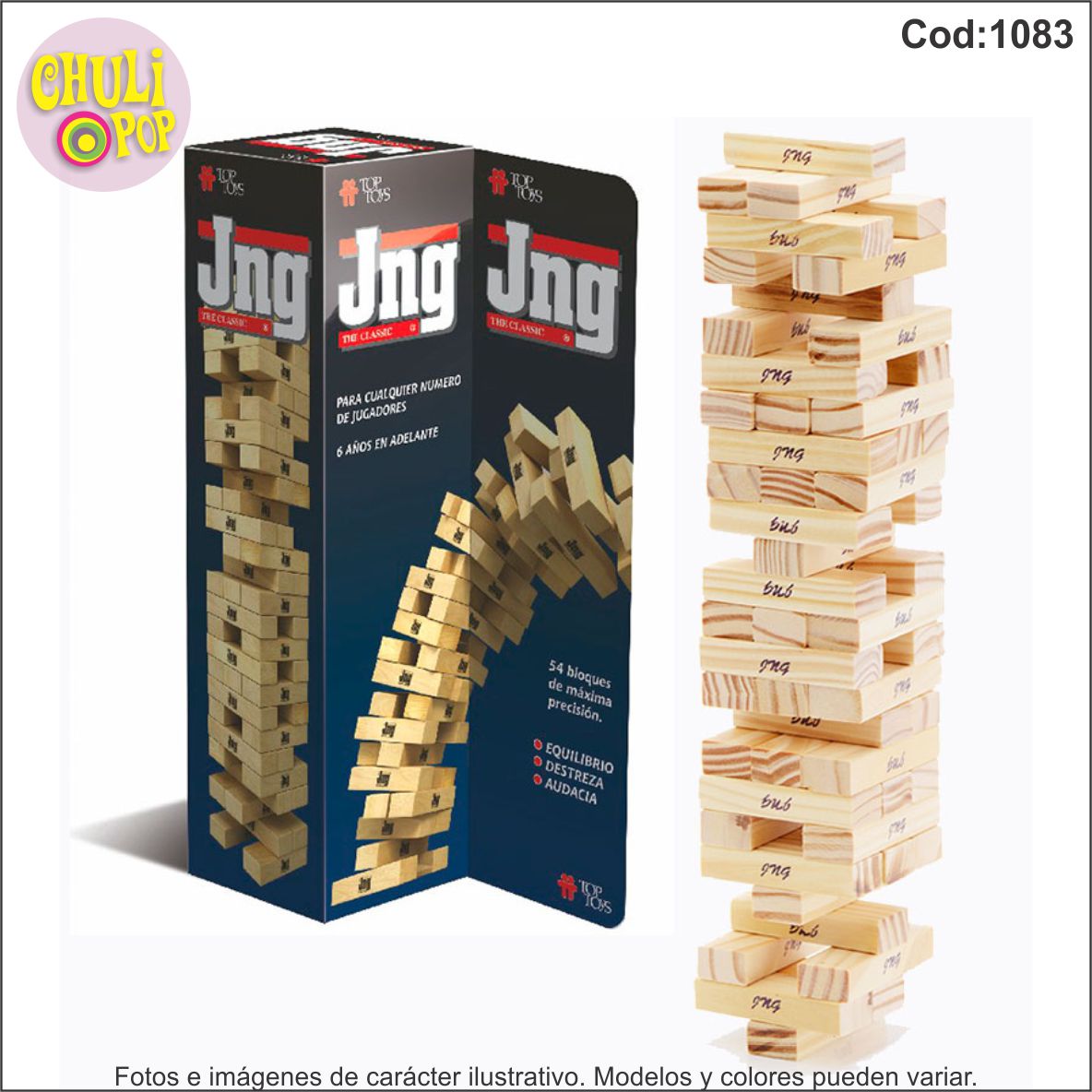 JNG Jenga Clasic Top Toys