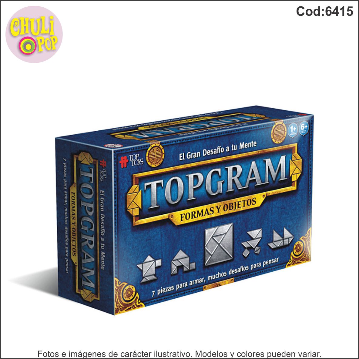 Topgram Formas y Objetos Top Toys