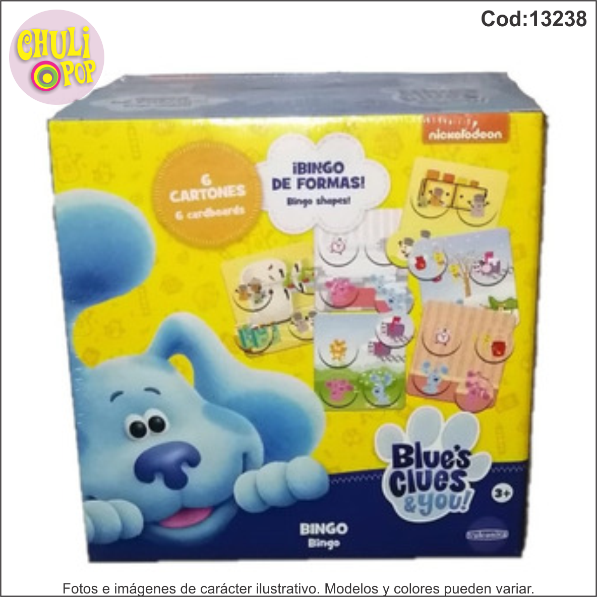 Bingo Blue´s Clues & You!