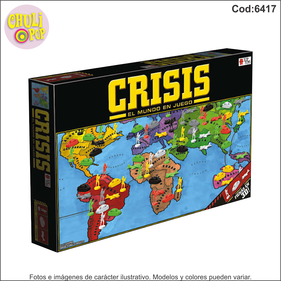 Crisis El Mundo en Juego Top Toys