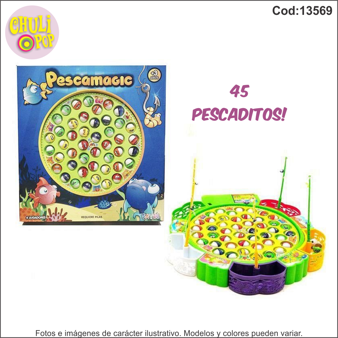 Pescamagic Grande 45 Pececitos