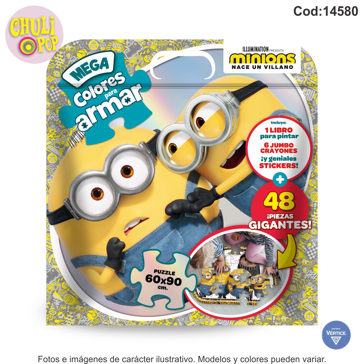 Flow Pack Puzzle Gigante_DDN20 Nº2 Minions Editorial Vertice