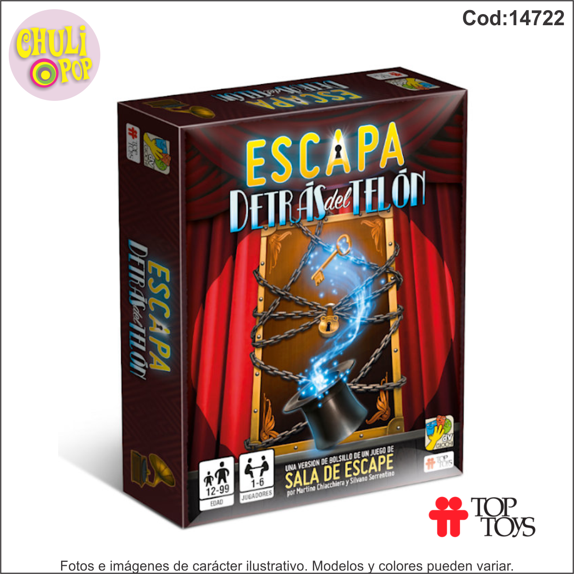 Escapa! Detras del Telon Top Toys