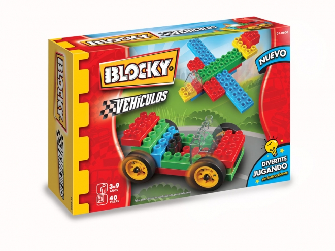 Blocky Vehiculos 1 40Pzs