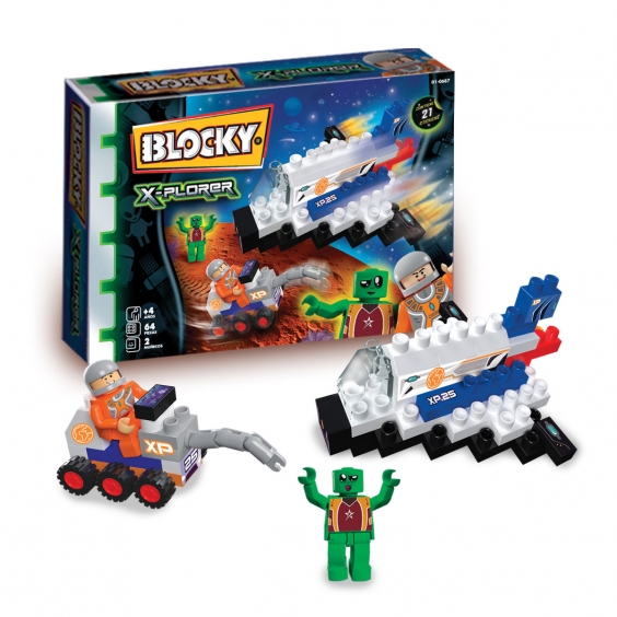 Blocky X-Plorer Mision Marte 64Pzs