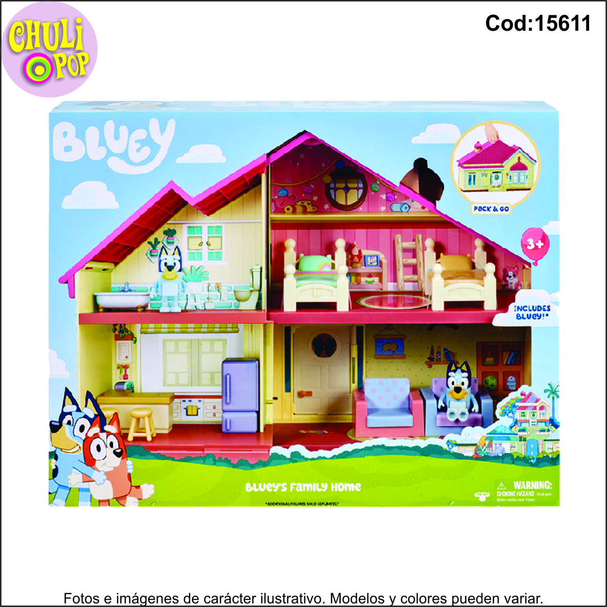 Bluey Family Home Playset