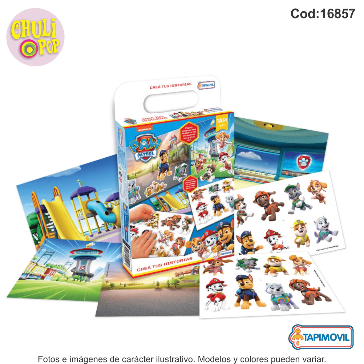 Crea tus Historias Paw Patrol Tapimovil