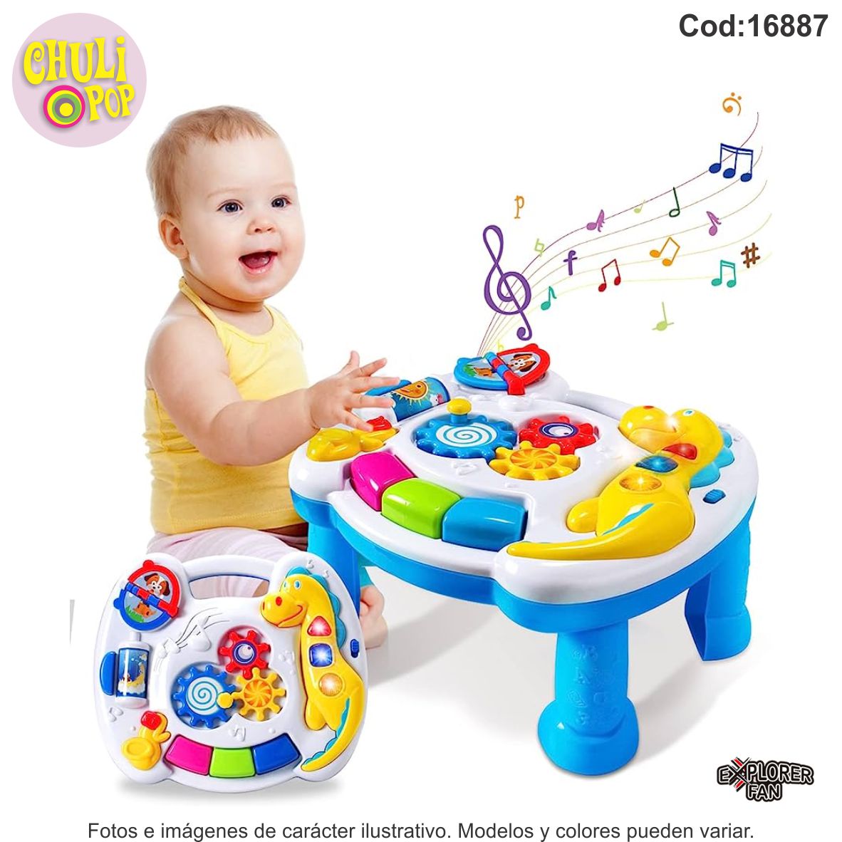 Mesita Music Learning Desk Explorer Fan