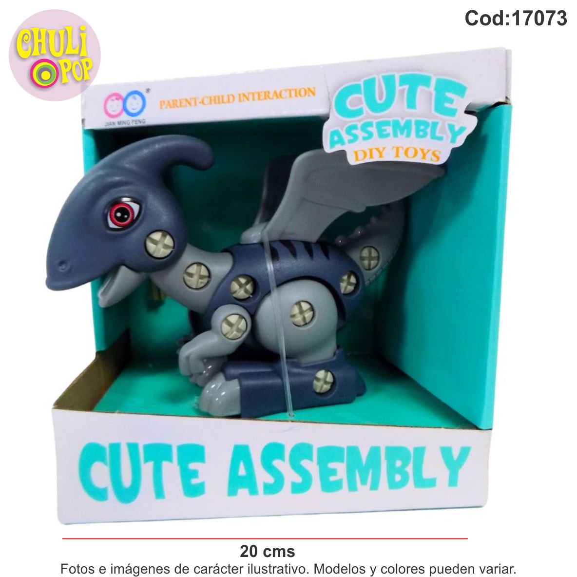 Dinosaurio Cute Assembly Diy Toys