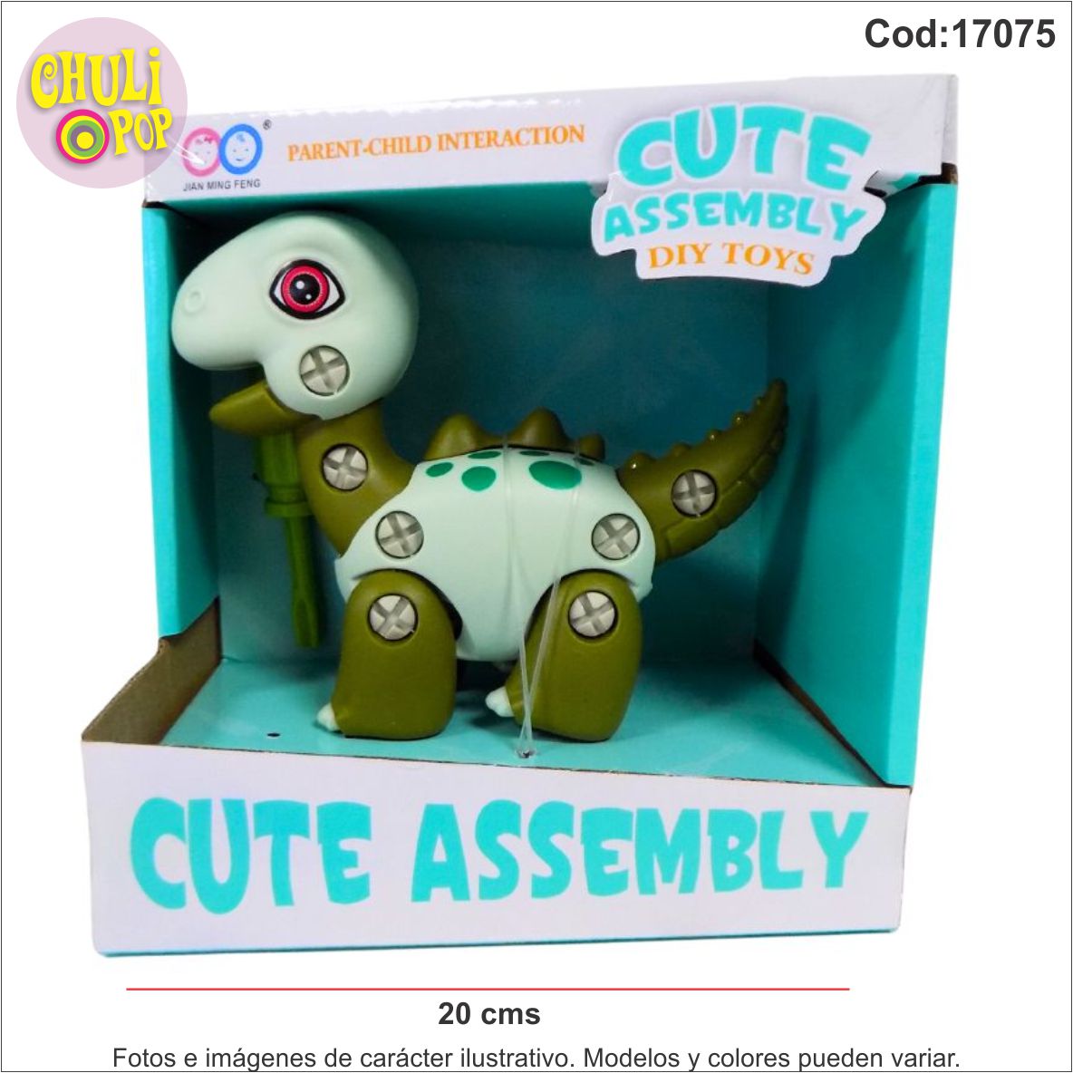 Dinosaurio Cute Assembly Diy Toys