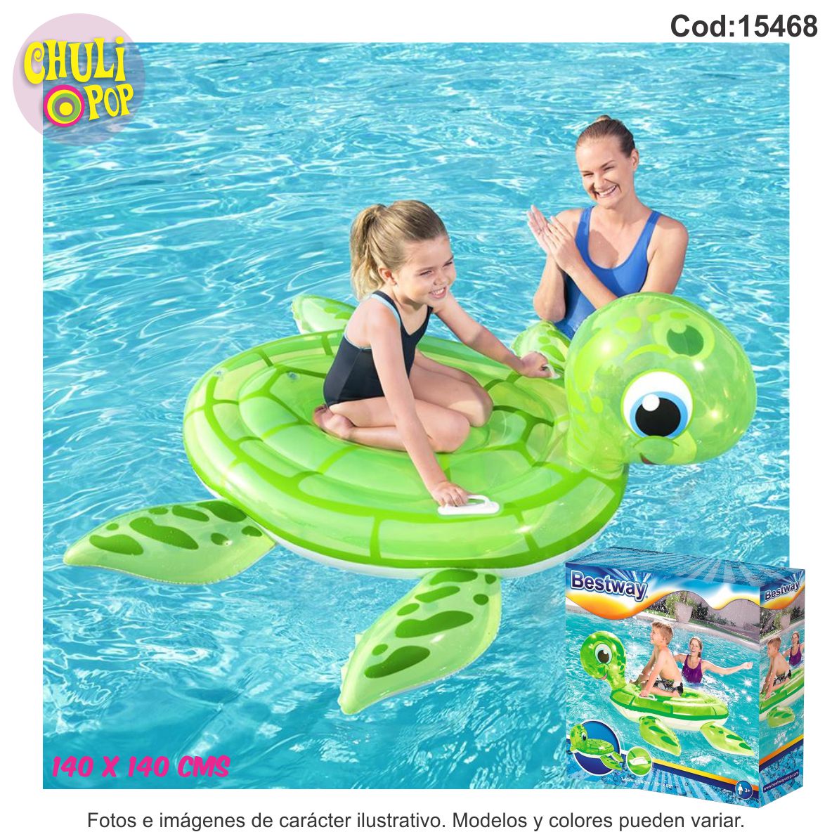 Inflable Tortuga 140Cms