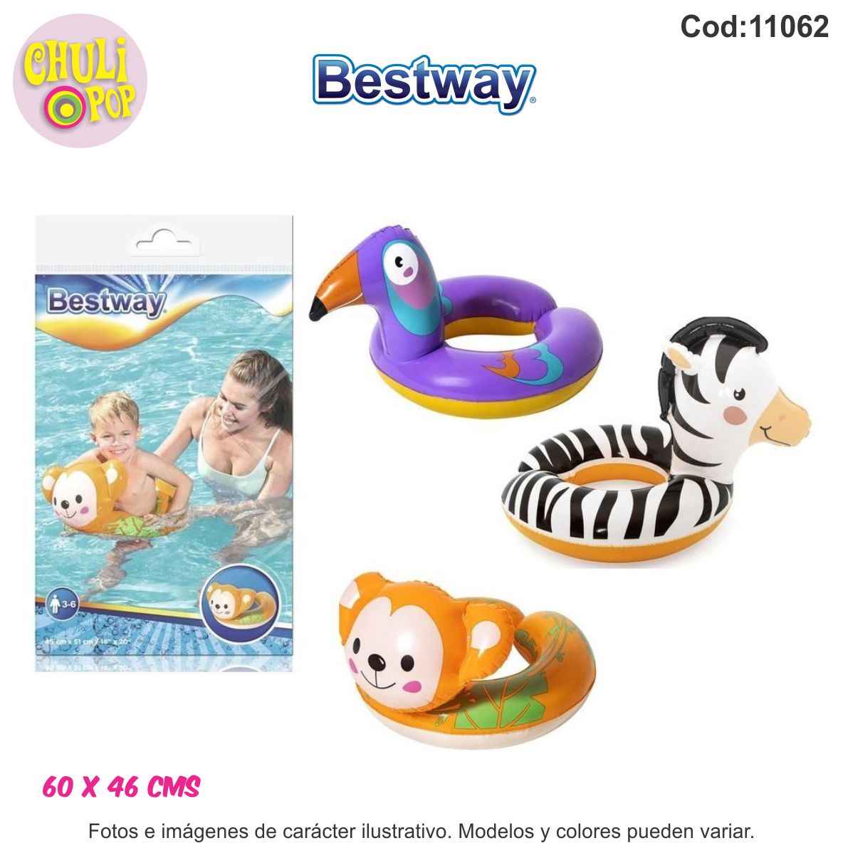 Salvavidas Animal 60Cms Bestwat