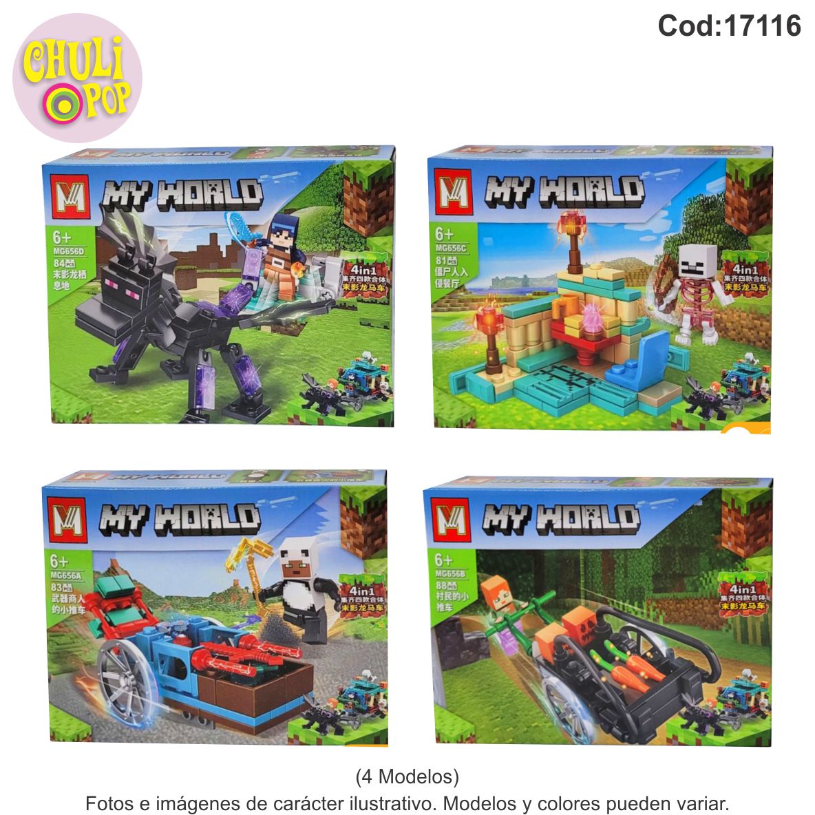 Lego My World (4 Modelos)