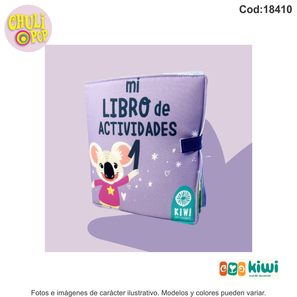 Mi Libro de Actividades 01 Kiwi Libros