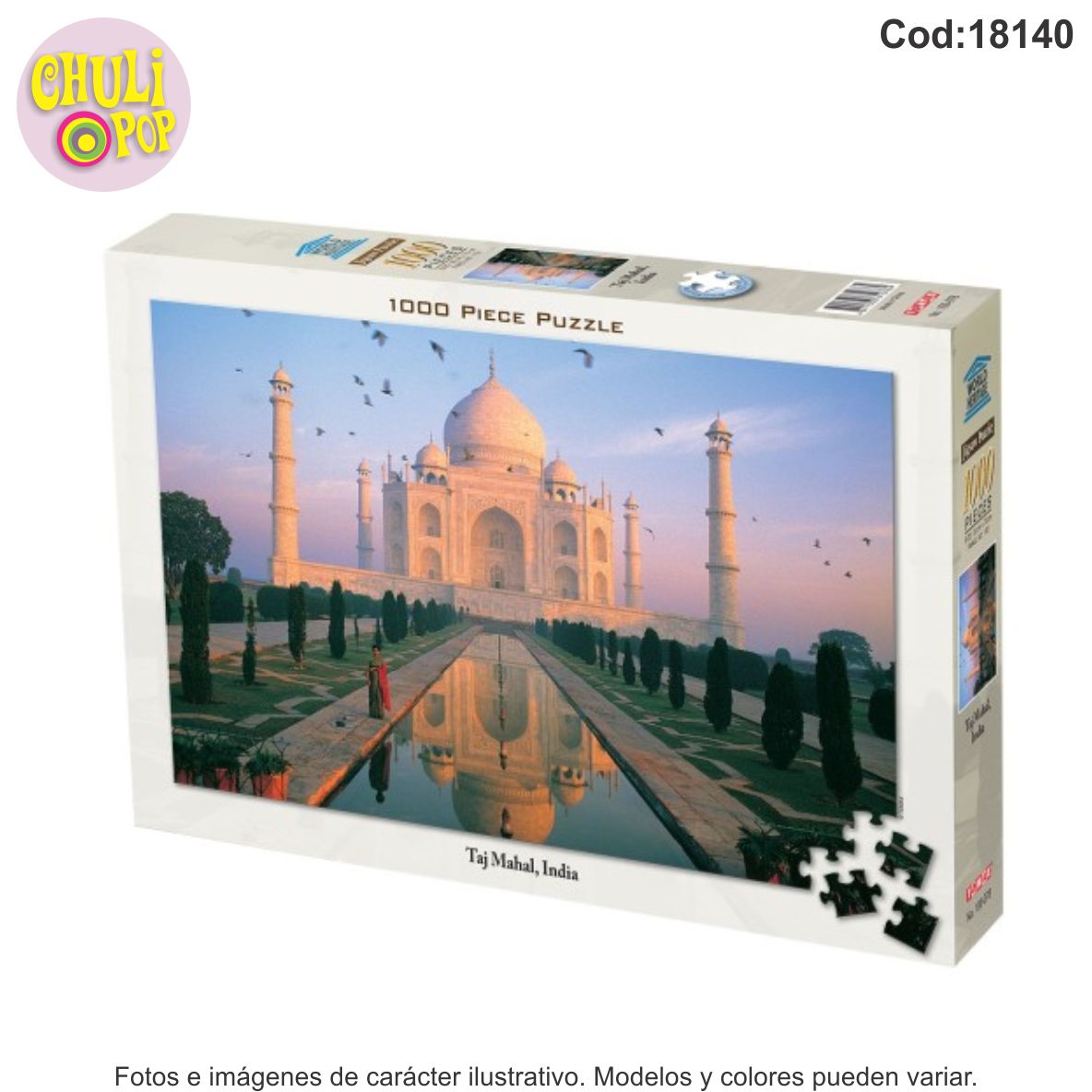 Rompecabezas 1000pz Taj Mahal