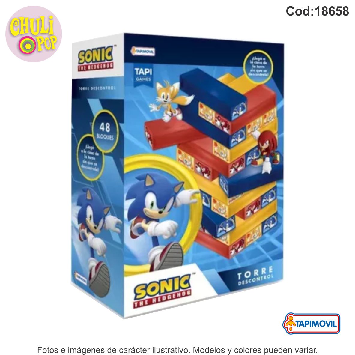 Torre Descontrol Sonic Tapimovil