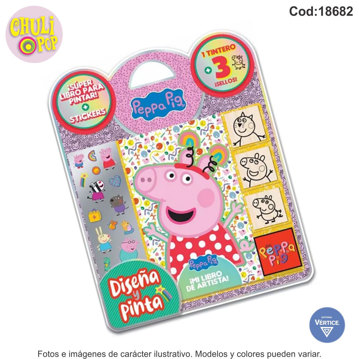 Libro Blister Sellos_DDN24 Nº1 Peppa Pig Ed.Vertice