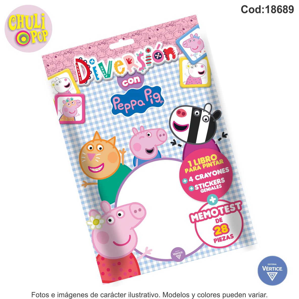 Libro Flow Pack Diversion con_DDN24 Nº1 Peppa Pig Ed.Vertice