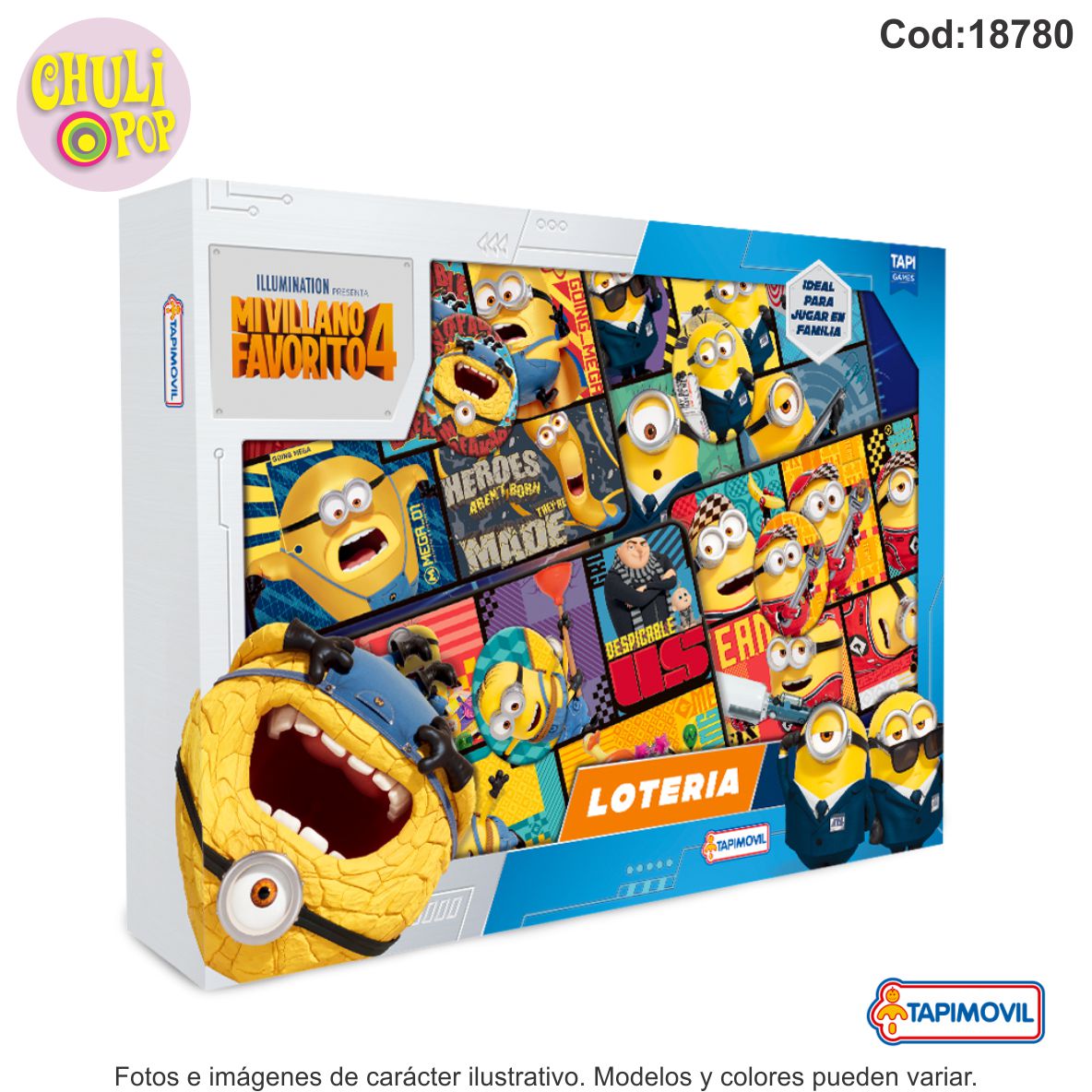 Loteria Minions Tapimovil