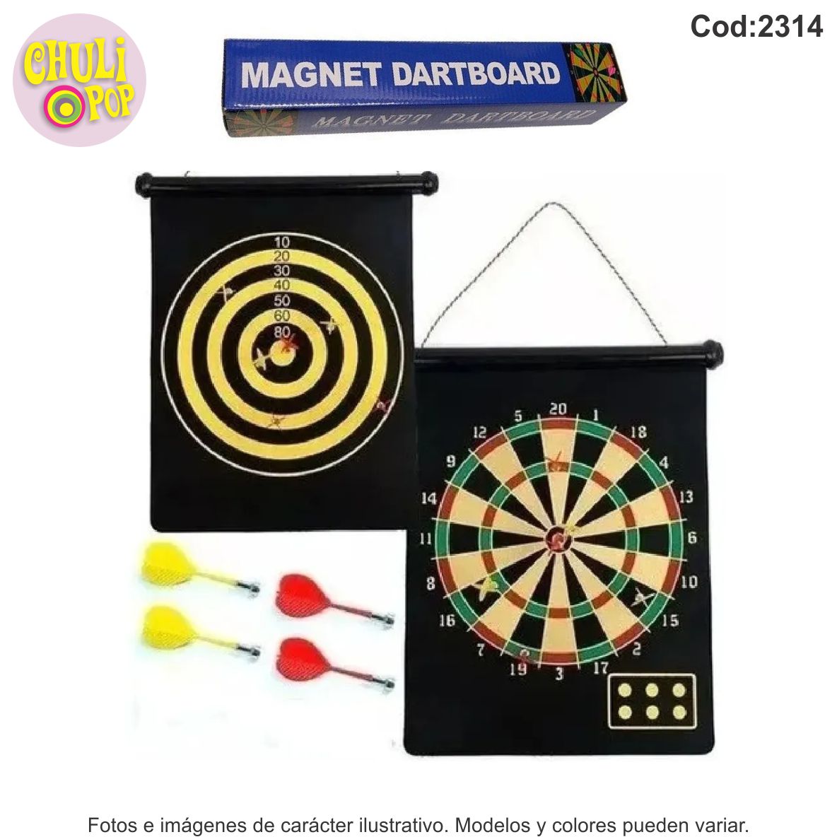 Magnetic Dart Board 12