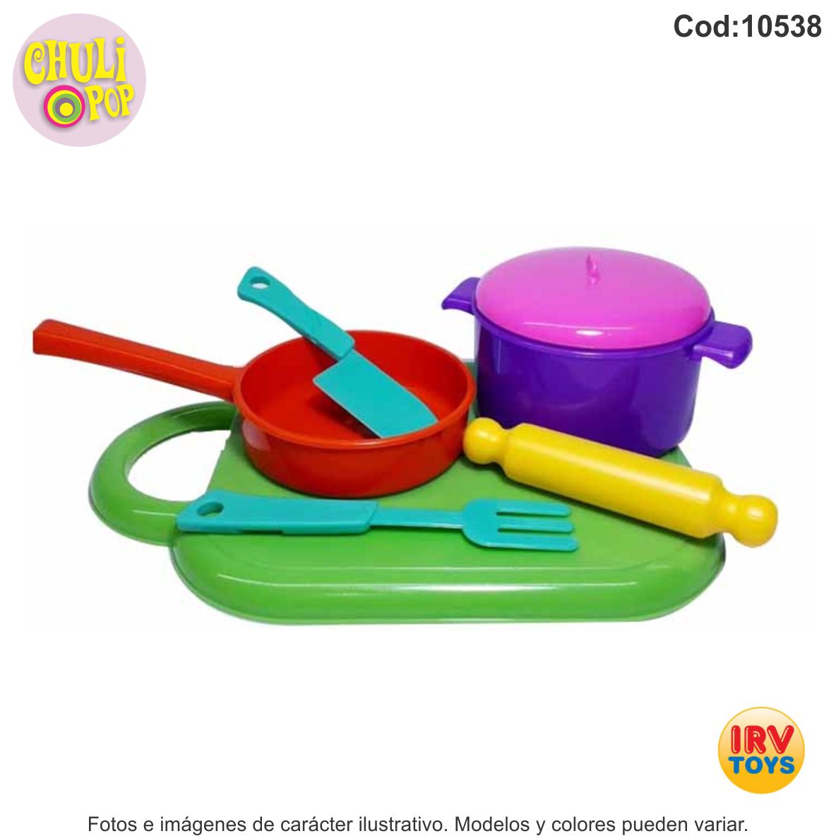 Kit Cocina + Tabla IRV Toys