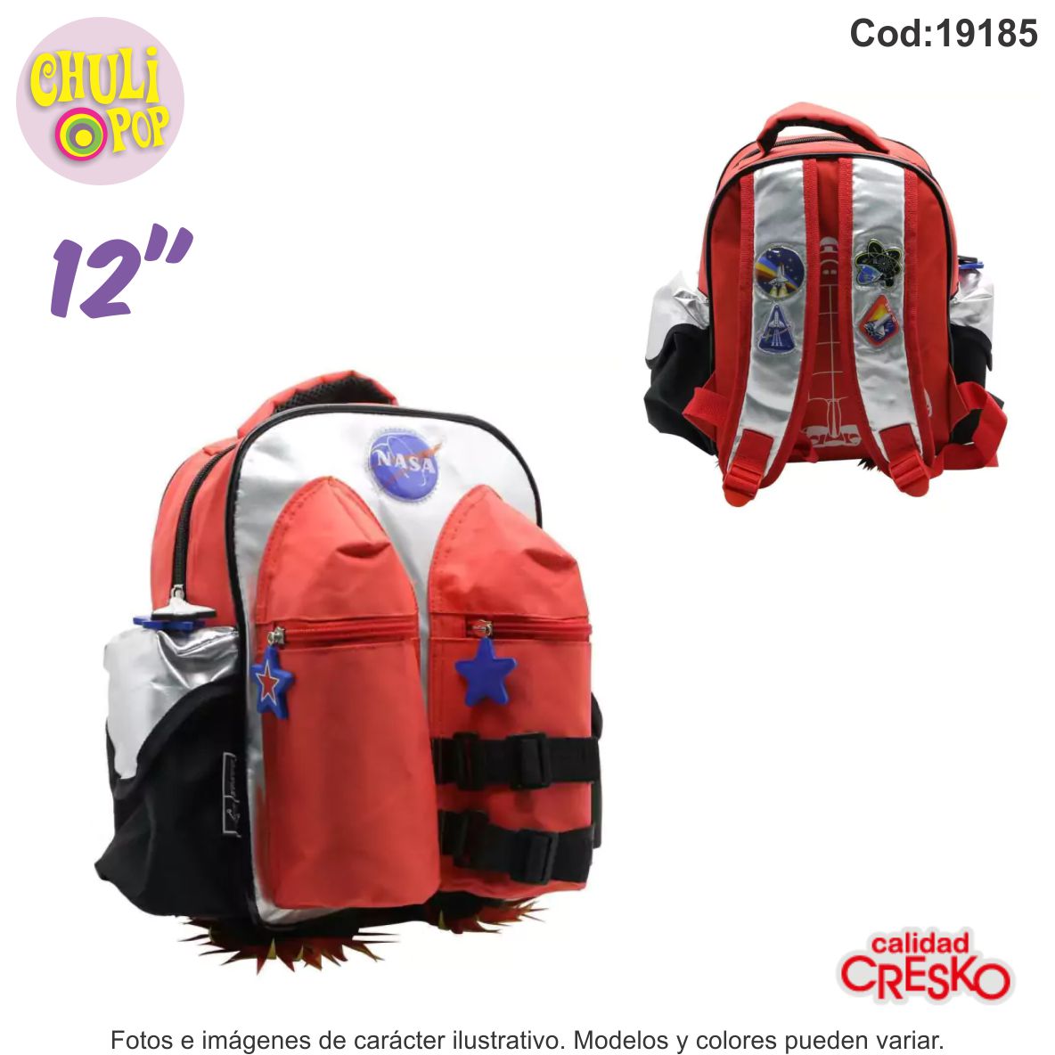 Mochila Jardina Espalda Nasa 12"