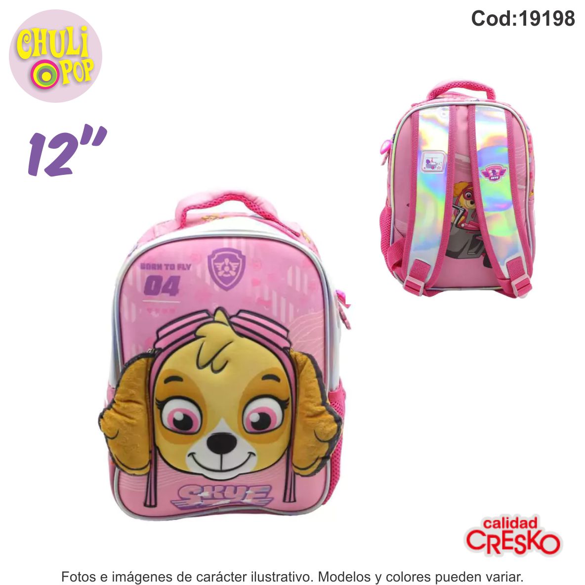 Mochila Jardin Espalda Skye 12"