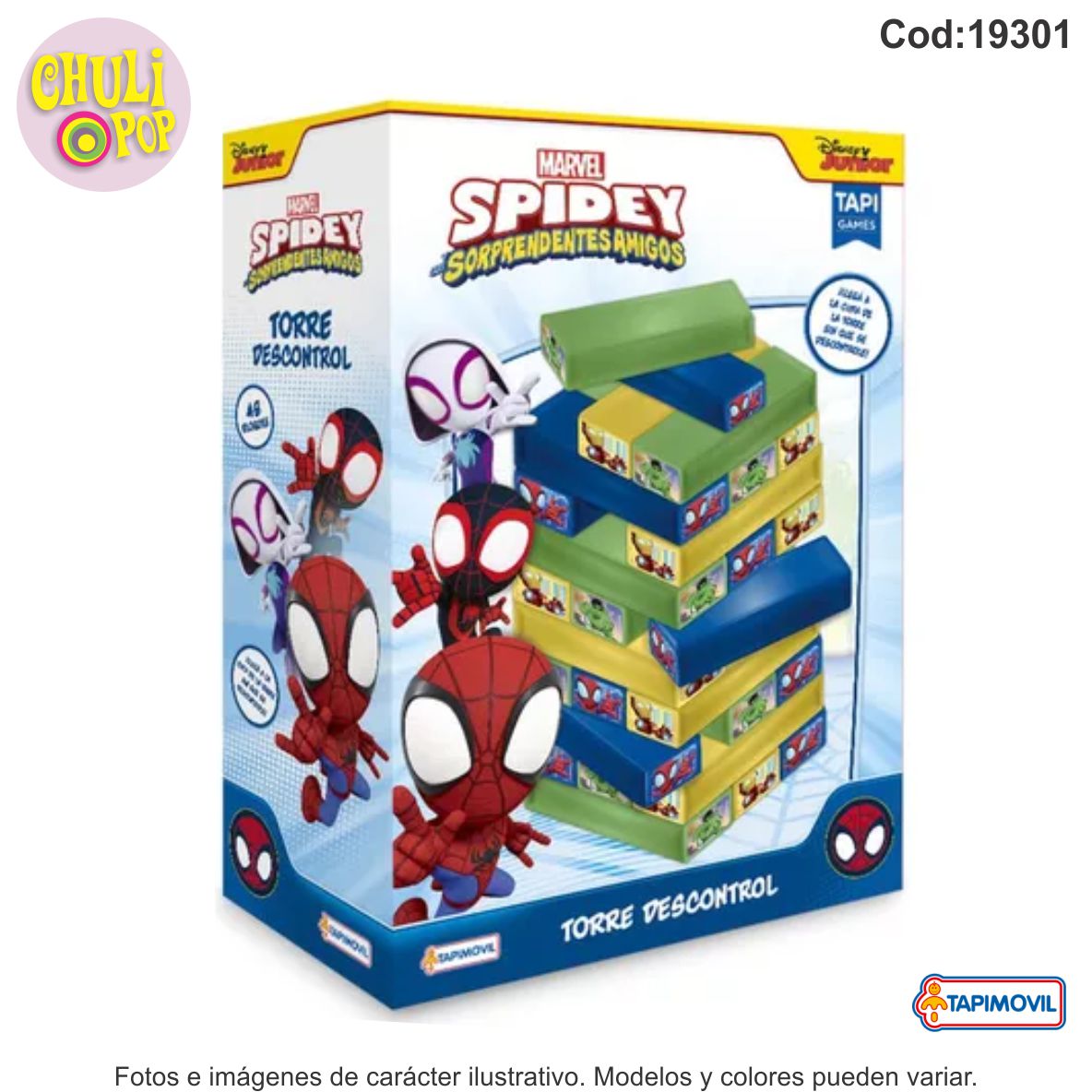 Torre de Control Spidey Tapimovil