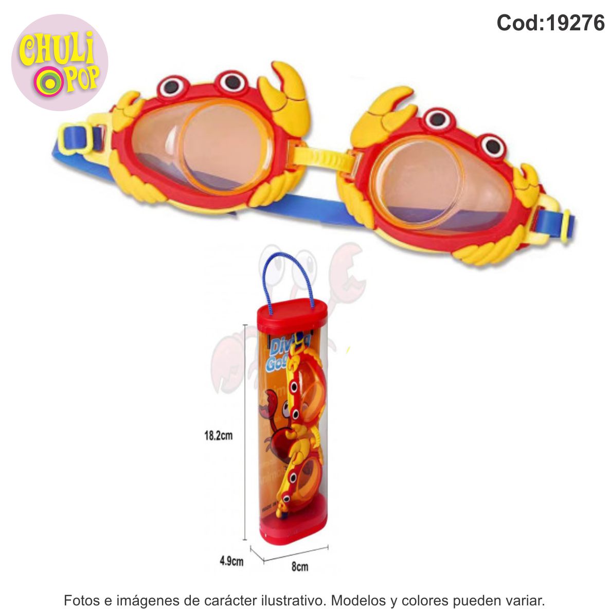 Antiparras Diving Goggles Cangrejo