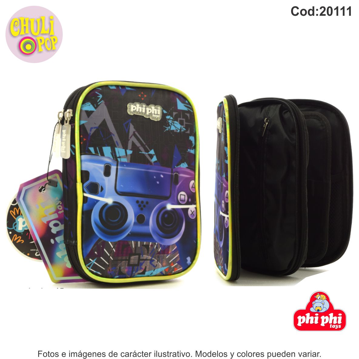 Cartuchera 2 Pisos Gaiming PhiPhi Toys