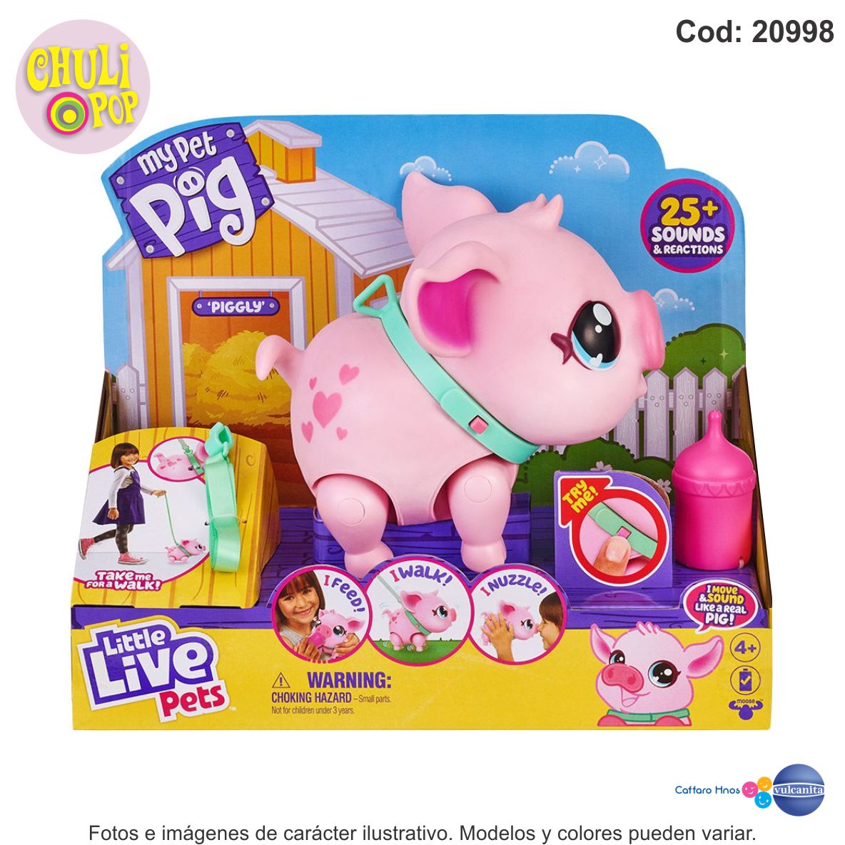 LITTLE LIVE PETS MY WALKING PIG