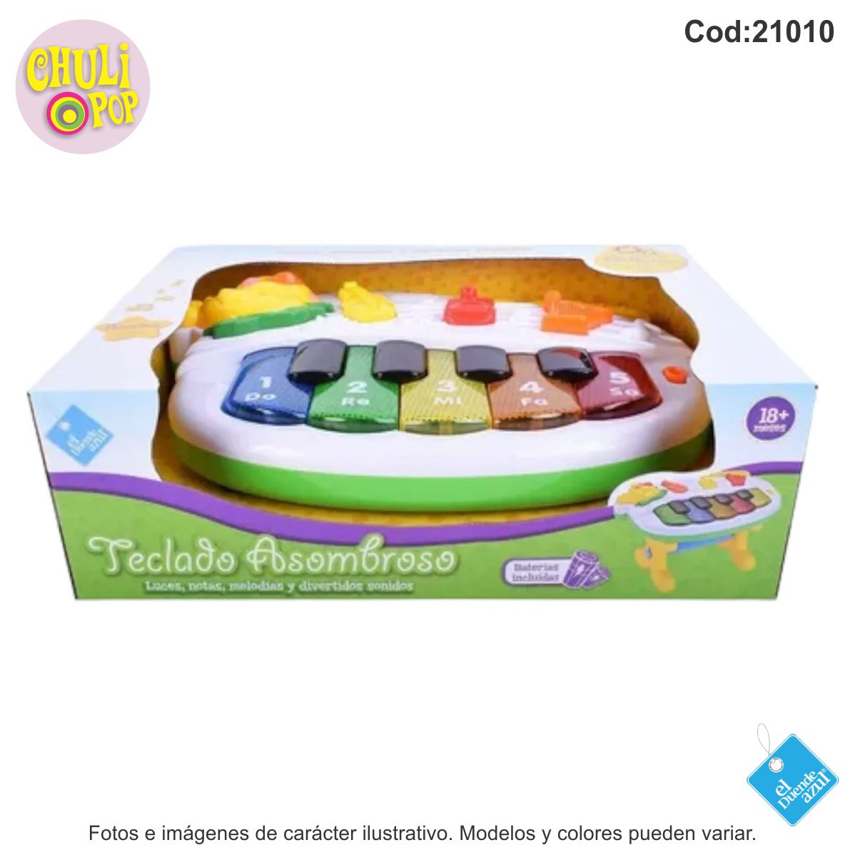 MUSICAL TECLADO ASOMBROSO