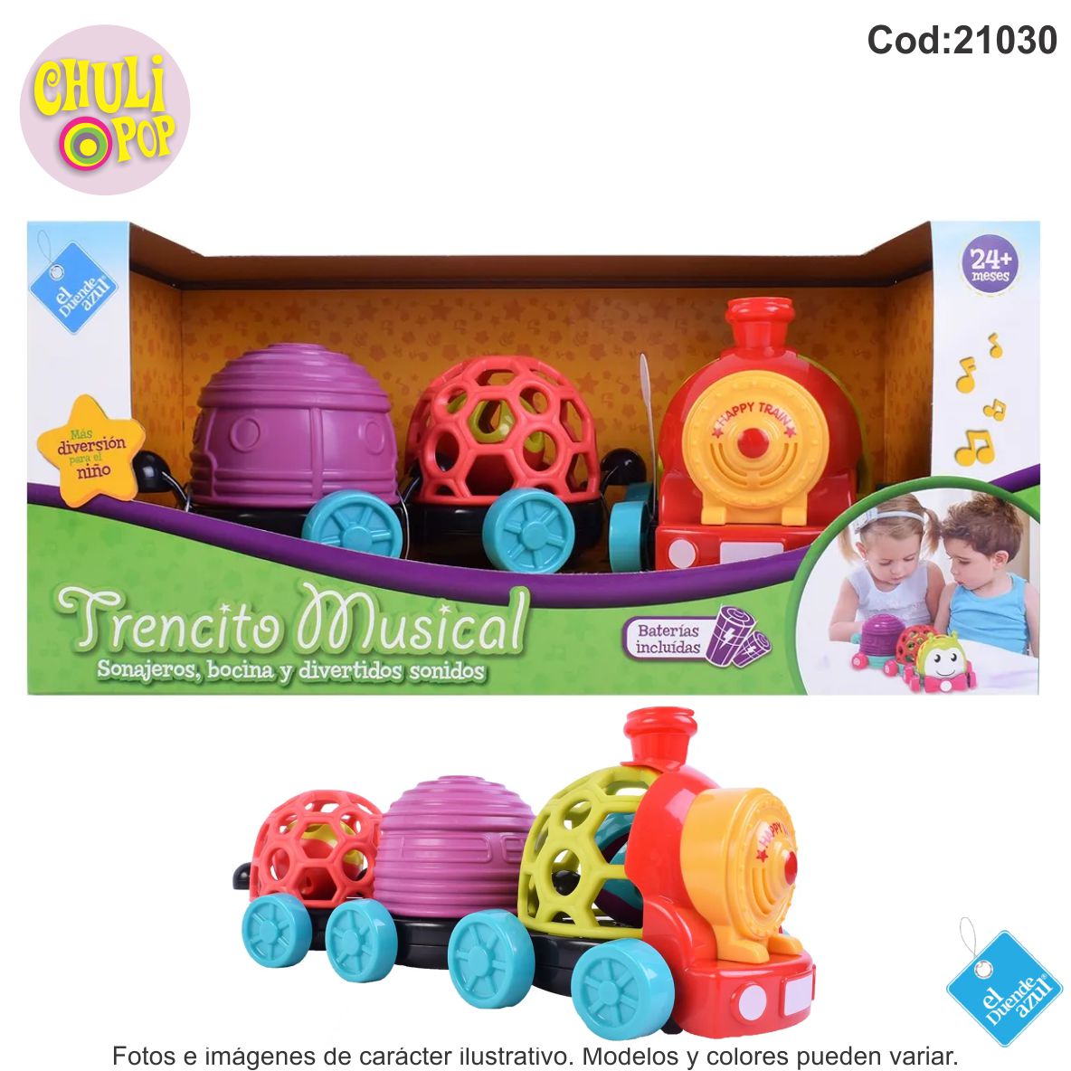 TREN MUSICAL VEHICULO ARRASTRE