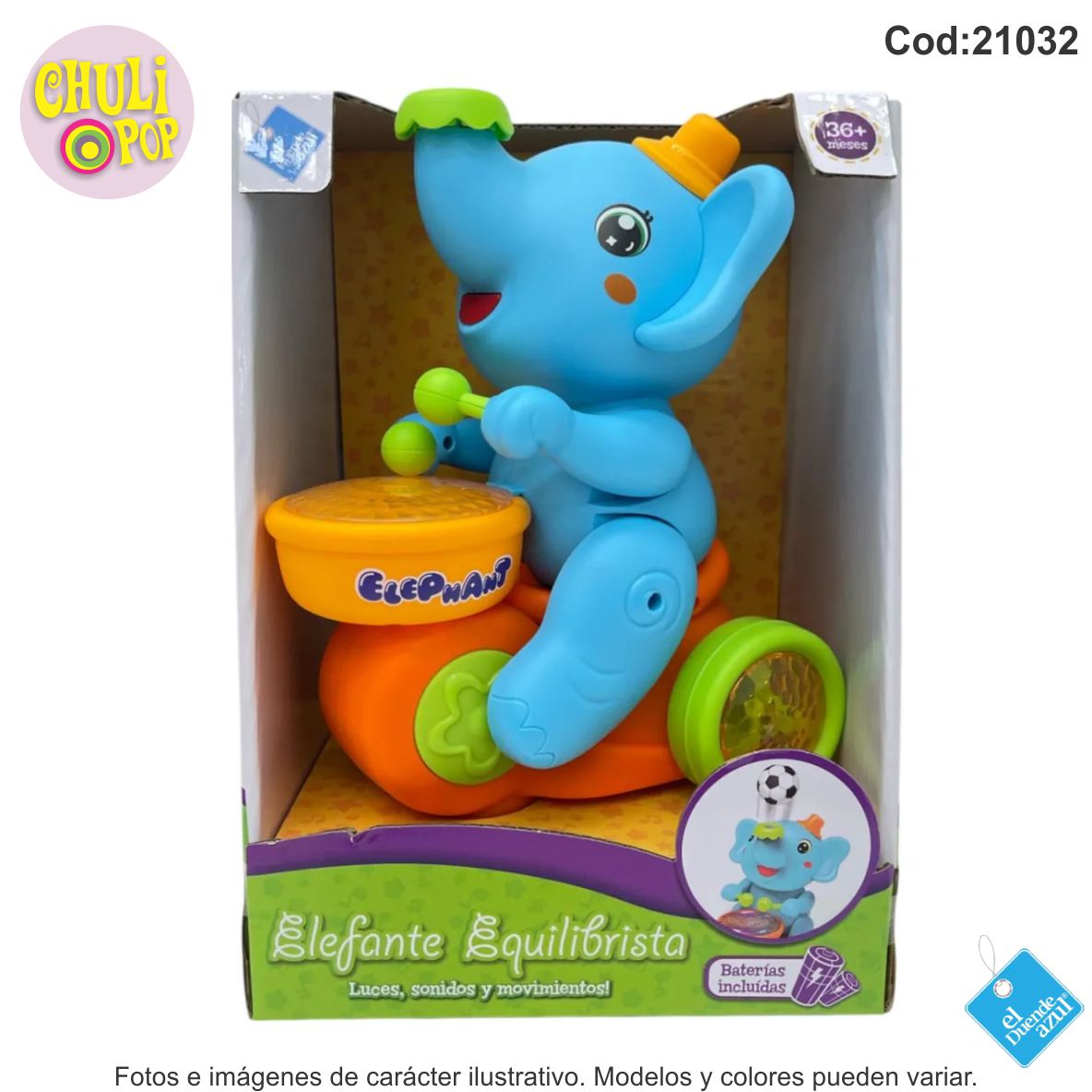 ELEFANTE EQUILIBRISTA