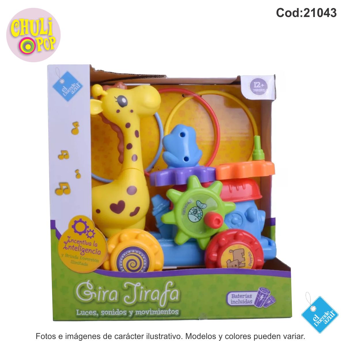 DIDACTICO MUSICAL GIRA GIRAFA