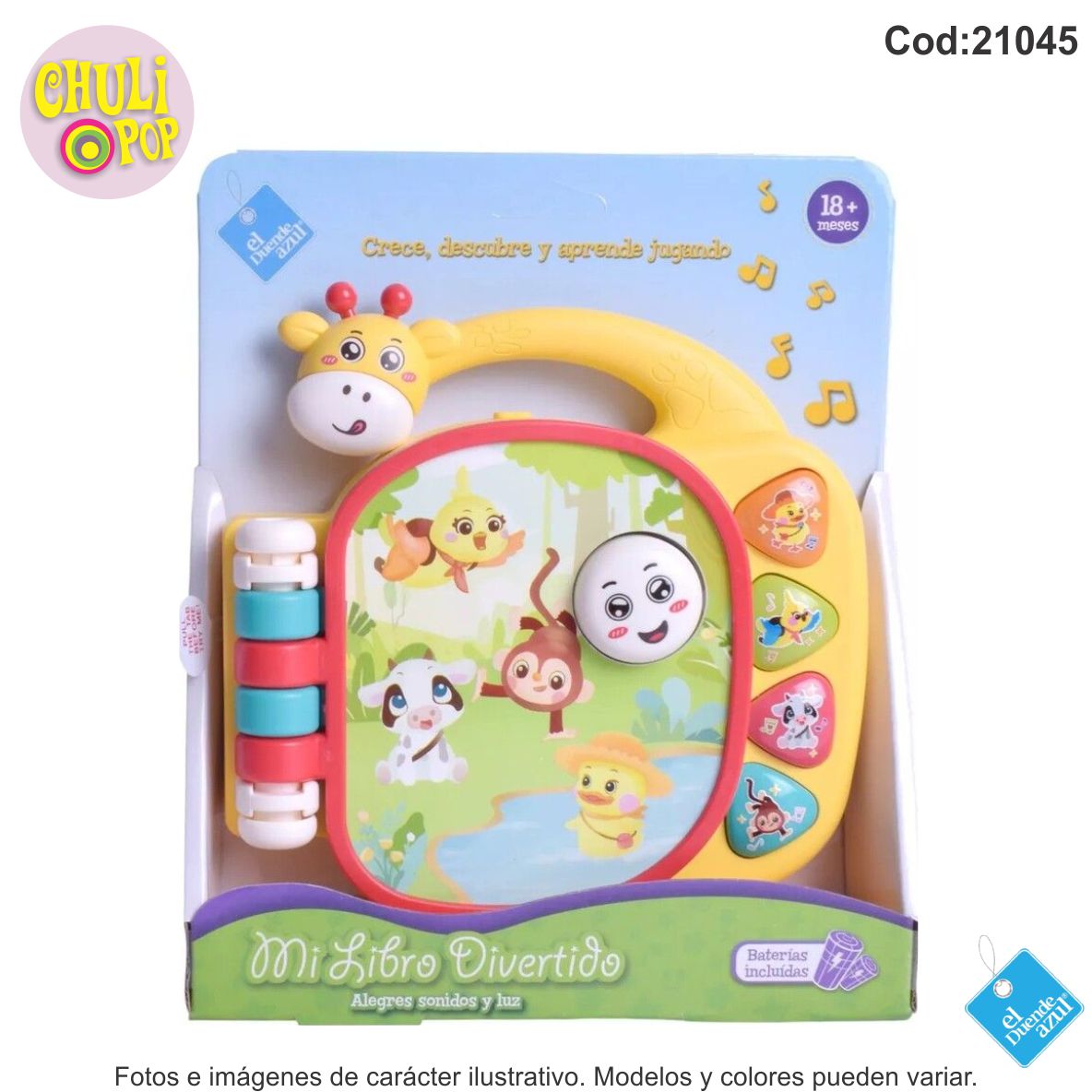 DIDACTICO MUSICAL MI LIBRO DIVERTIDO