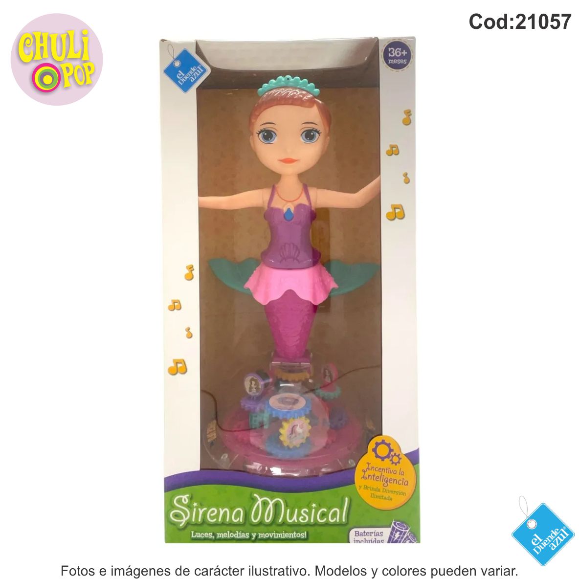 DIDACTICO SIRENA MUSICAL