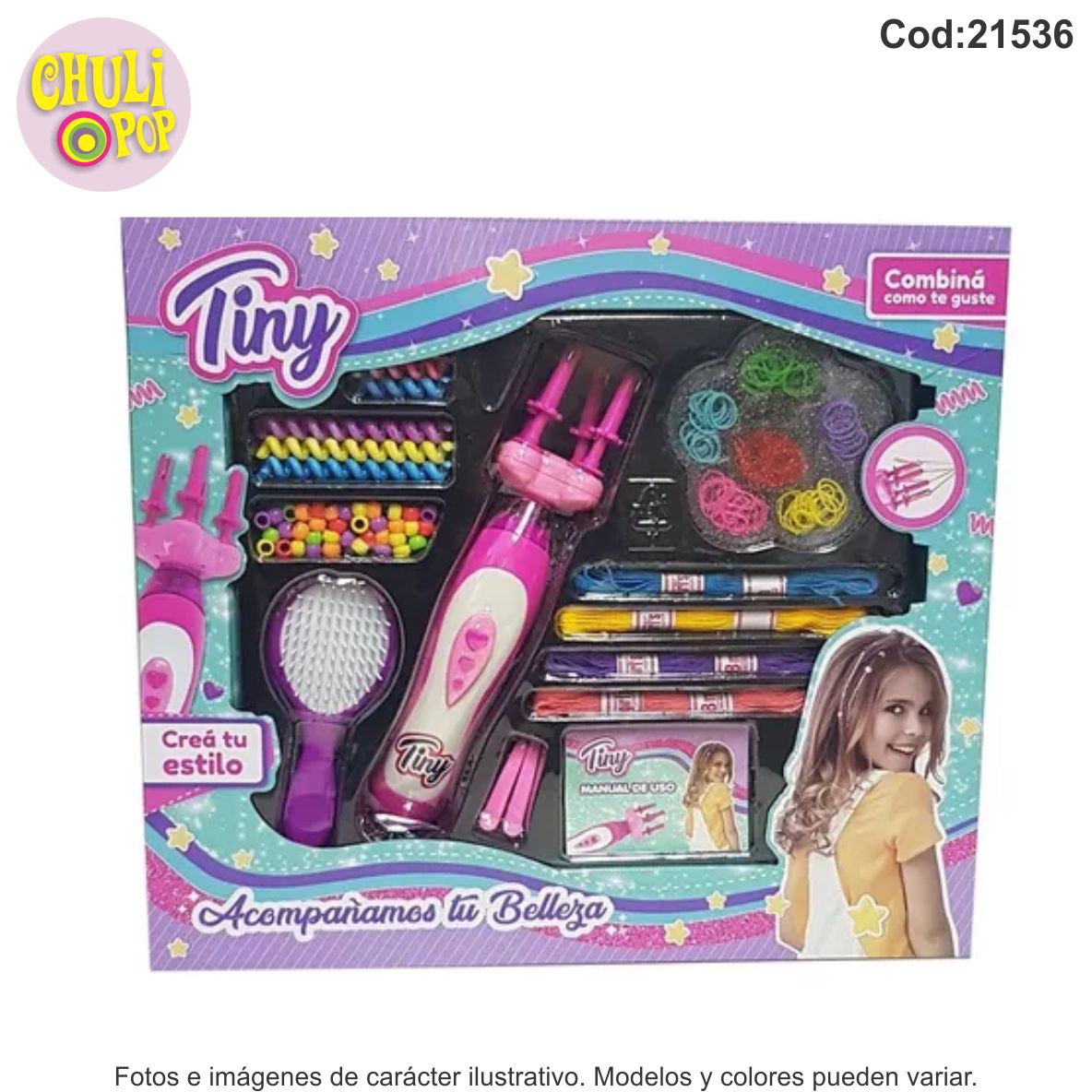 TRENZADOR C/ ACC ACOMPAñA TU BELLEZA TINY