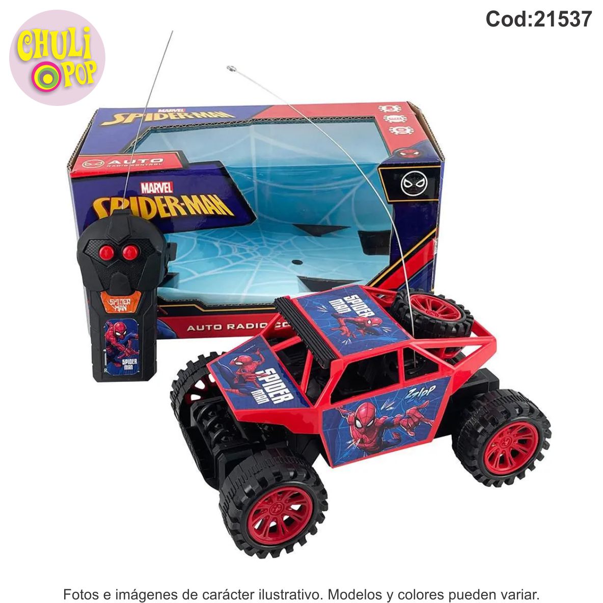 AUTO R/C SPIDER-MAN MARVEL