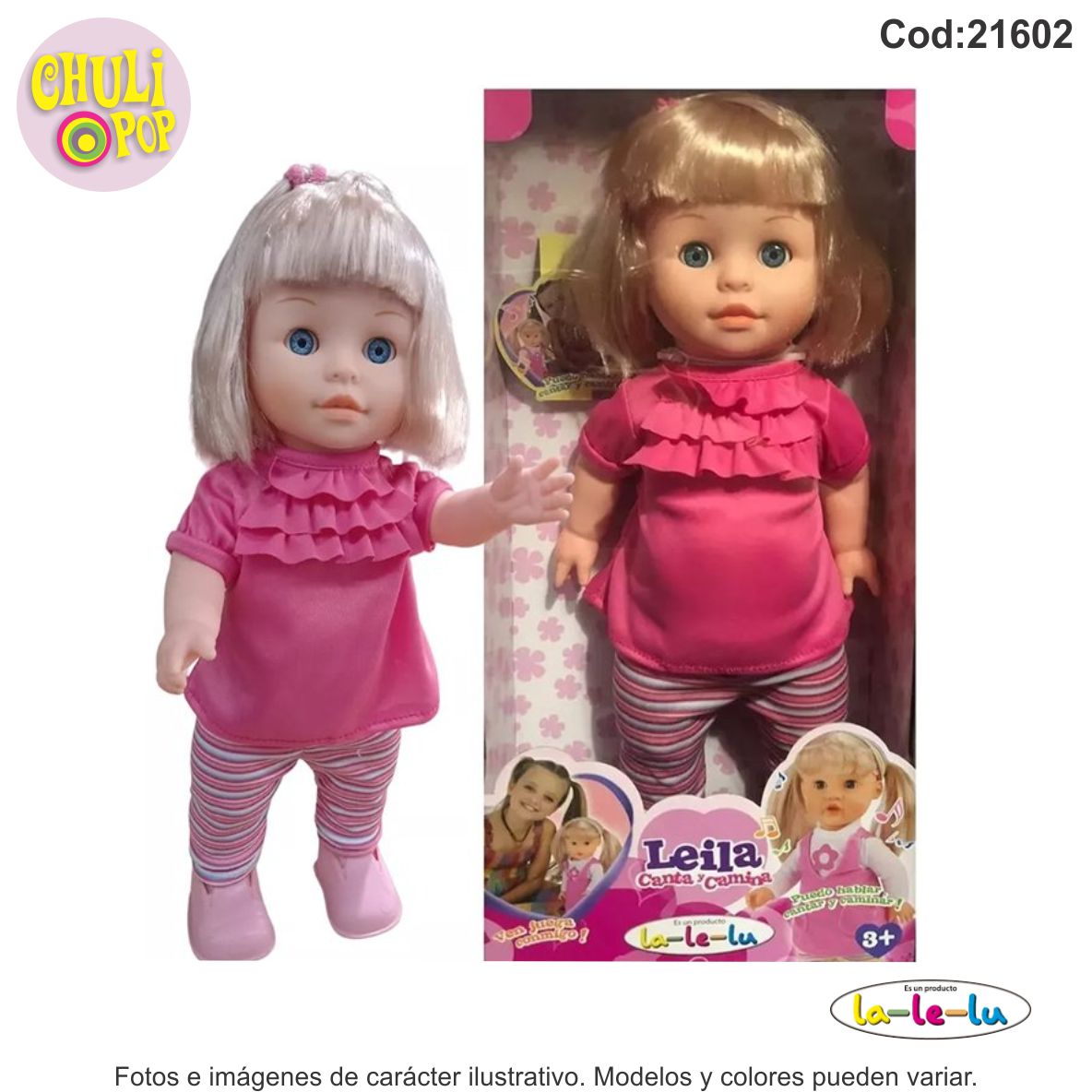 LEILA CANTA Y CAMINA ! LA-LE-LU