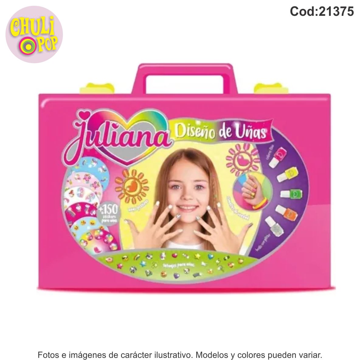 VALIJA JULIANA GRANDE DISEñO DE UñAS