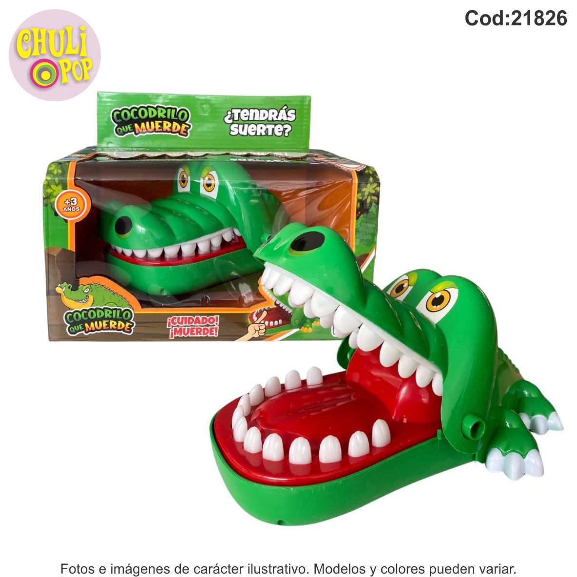 JUEGO DE MESA COCODRILO QUE MUERDE