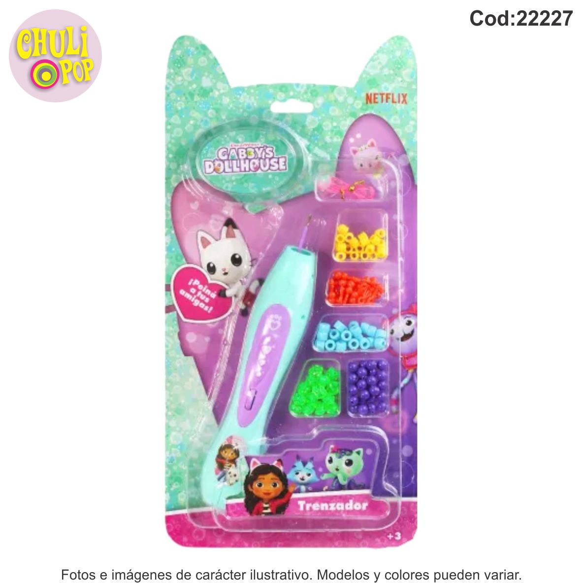 TRENZADOR / APLICADOR GABBY DOLL HOUSE